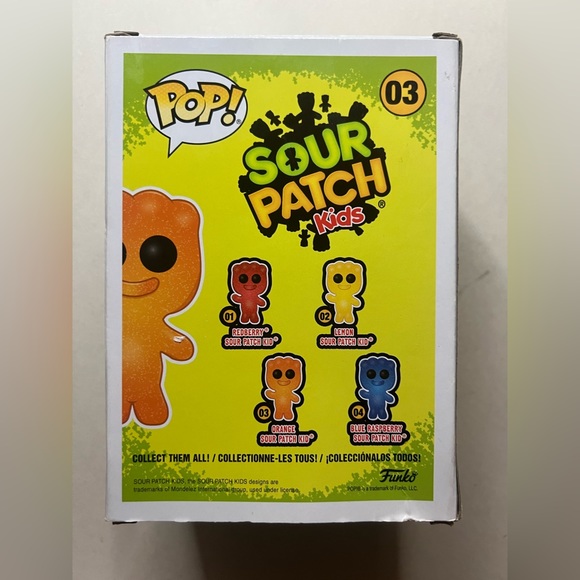 Funko Toys Pop - Sour Patch Kids - Orange Sour Patch Kid Vinyl Figure #03 - Picture 4 of 6